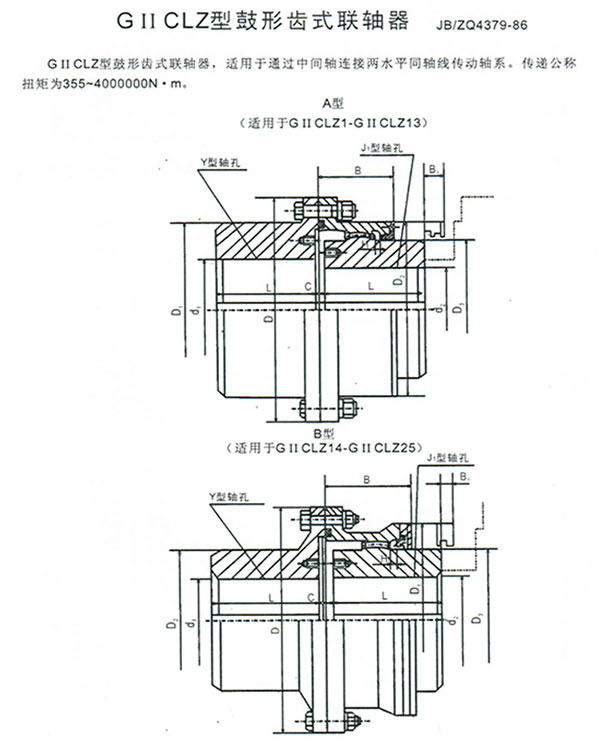 鼓形齒式聯(lián)軸器